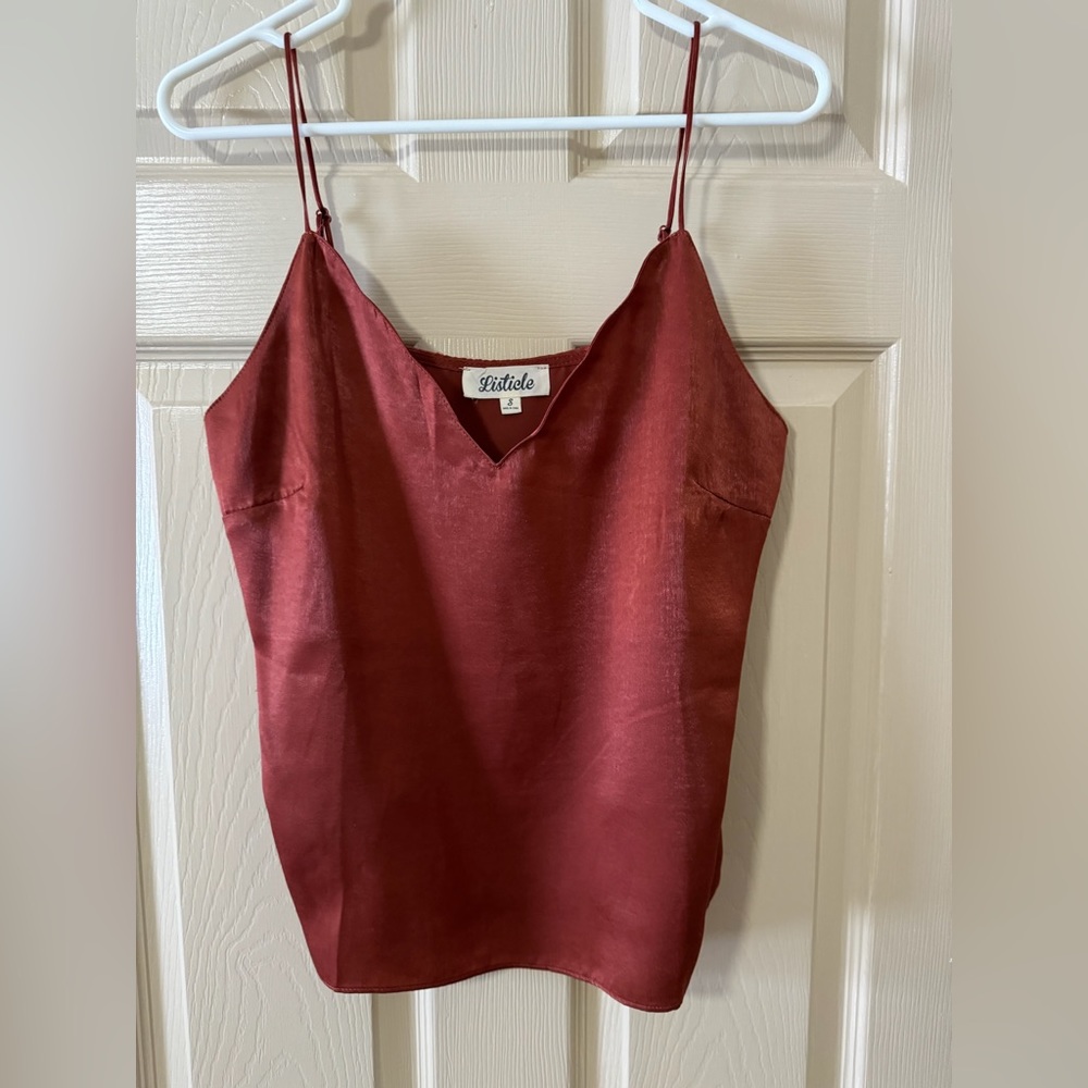 Tank - rust color/red